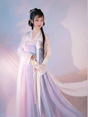 Traditional Pink&Purple Hanfu 【Spring】 - Yandan_Hanfu