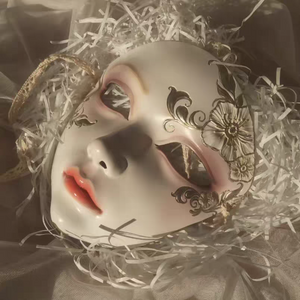 Chinese style Wan wu you ling(万物有灵) mask - Yandan_hanfu_china