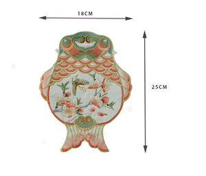 Hanfu Goldfish Embroidered Bag - Yandan_Hanfu