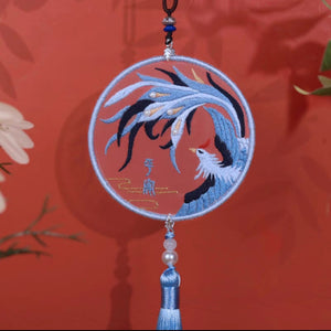 Handmade embroidery Lucky charm material pack - Yandan_hanfu_china