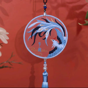 Handmade embroidery Lucky charm material pack - Yandan_Hanfu