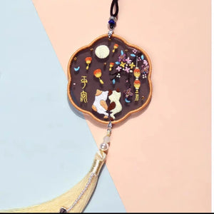 Handmade embroidery Lucky charm material pack - Yandan_Hanfu