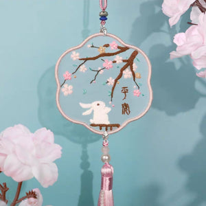 Handmade embroidery Lucky charm material pack - Yandan_hanfu_china