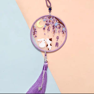 Handmade embroidery Lucky charm material pack - Yandan_hanfu_china