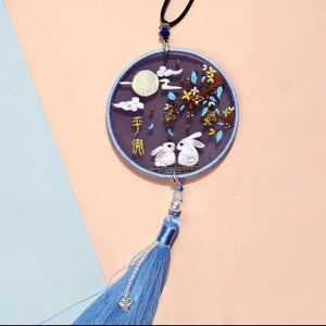 Handmade embroidery Lucky charm material pack - Yandan_Hanfu