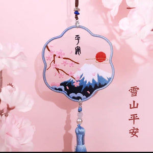 Handmade embroidery Lucky charm material pack - Yandan_hanfu_china