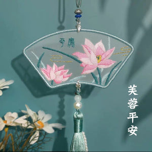 Handmade embroidery Lucky charm material pack - Yandan_hanfu_china