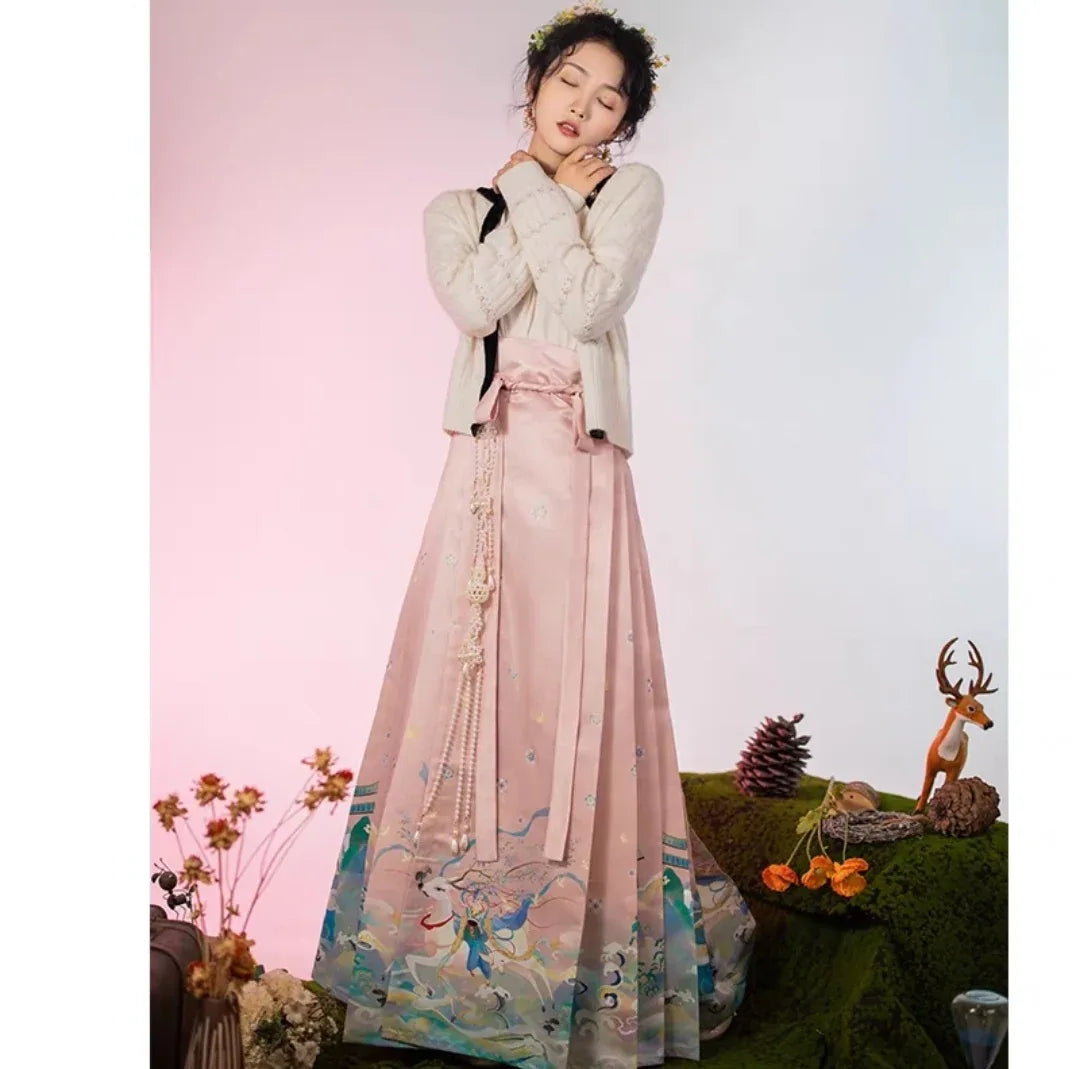 Modern Hanfu Dress| Ma Mian - Yandan_Hanfu