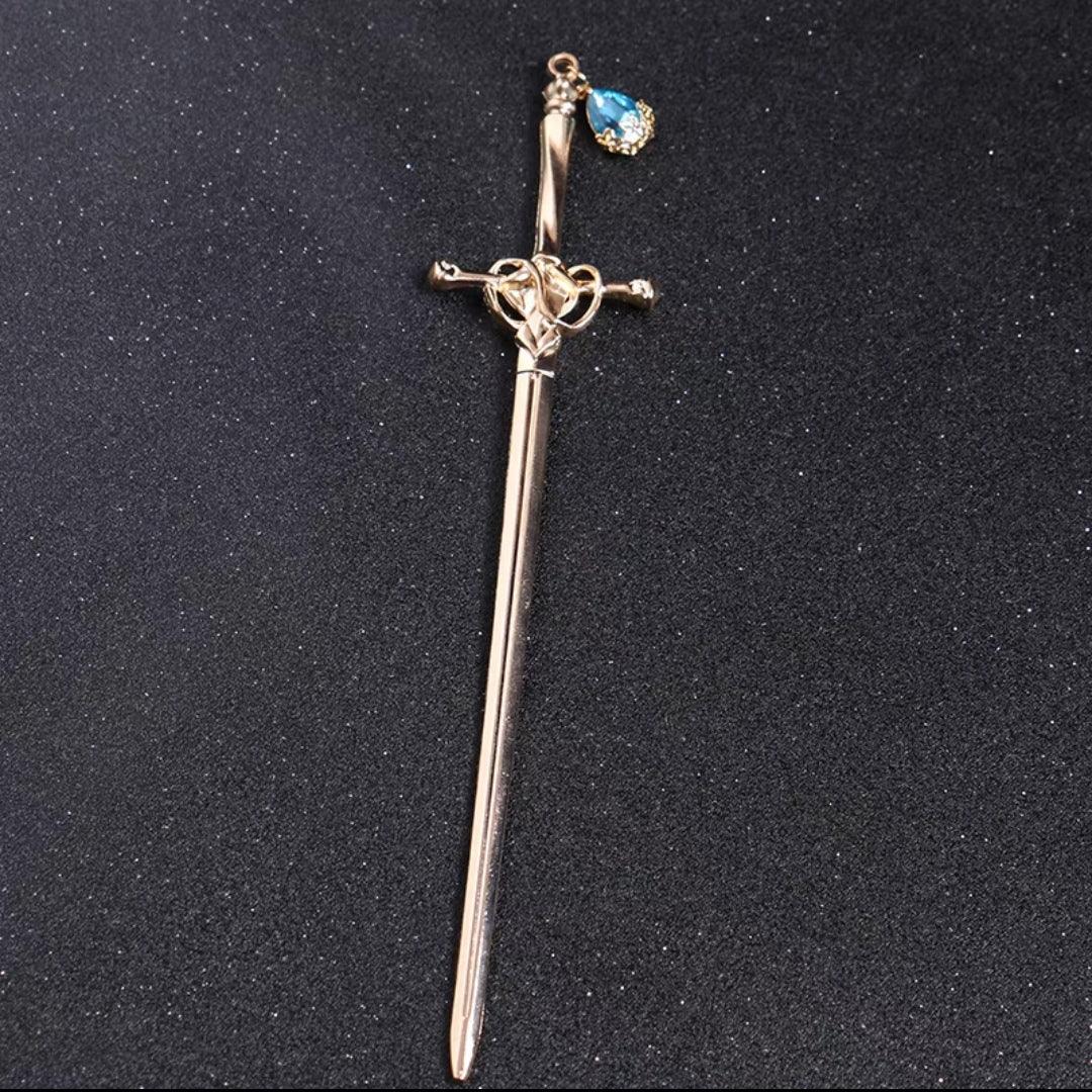 Sword tassel hairpin - Yandan_Hanfu