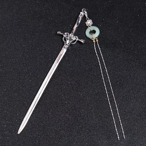 Sword tassel hairpin - Yandan_Hanfu