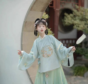 Ming Dynasty | Rabbit Hanfu Set - Yandan_Hanfu