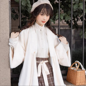 Ming Dynasty | Winter Modern Hanfu Set (暖暖) - Yandan_Hanfu