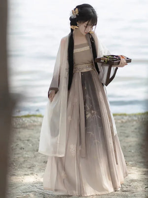 Song Dynasty | Blue Hanfu Dress - Yandan_Hanfu