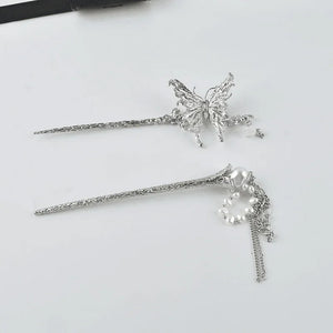 Butterfly hairpin - Yandan_Hanfu