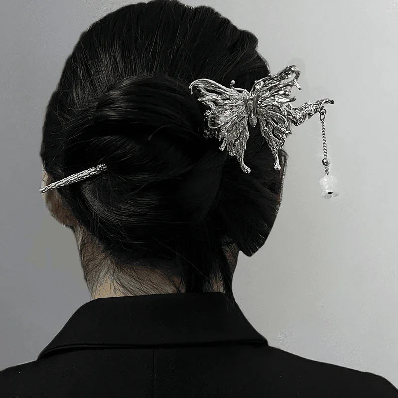 Butterfly hairpin - Yandan_Hanfu