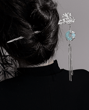 Dragon jade hairpin Yandan_hanfu_china