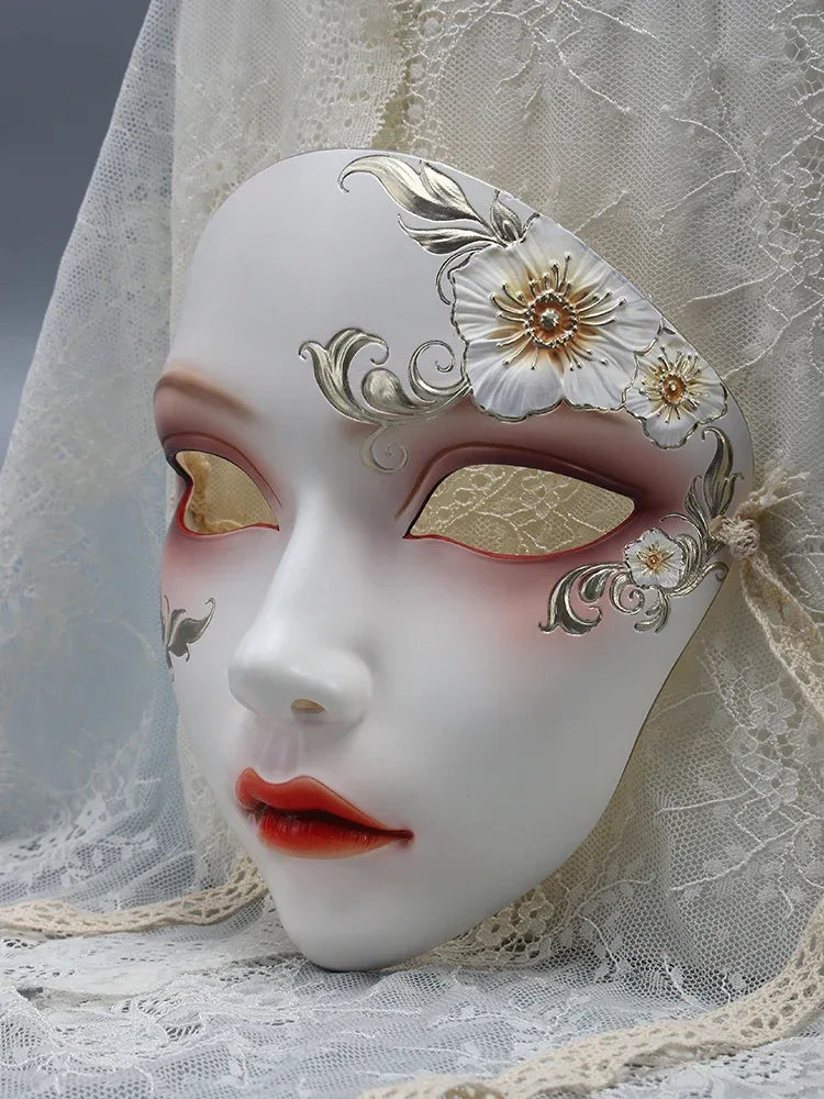Chinese style Wan wu you ling(万物有灵) mask - Yandan_Hanfu