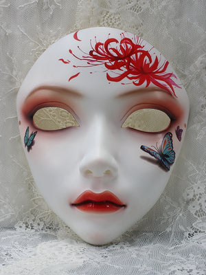 Chinese style Wan wu you ling(万物有灵) mask - Yandan_hanfu_china