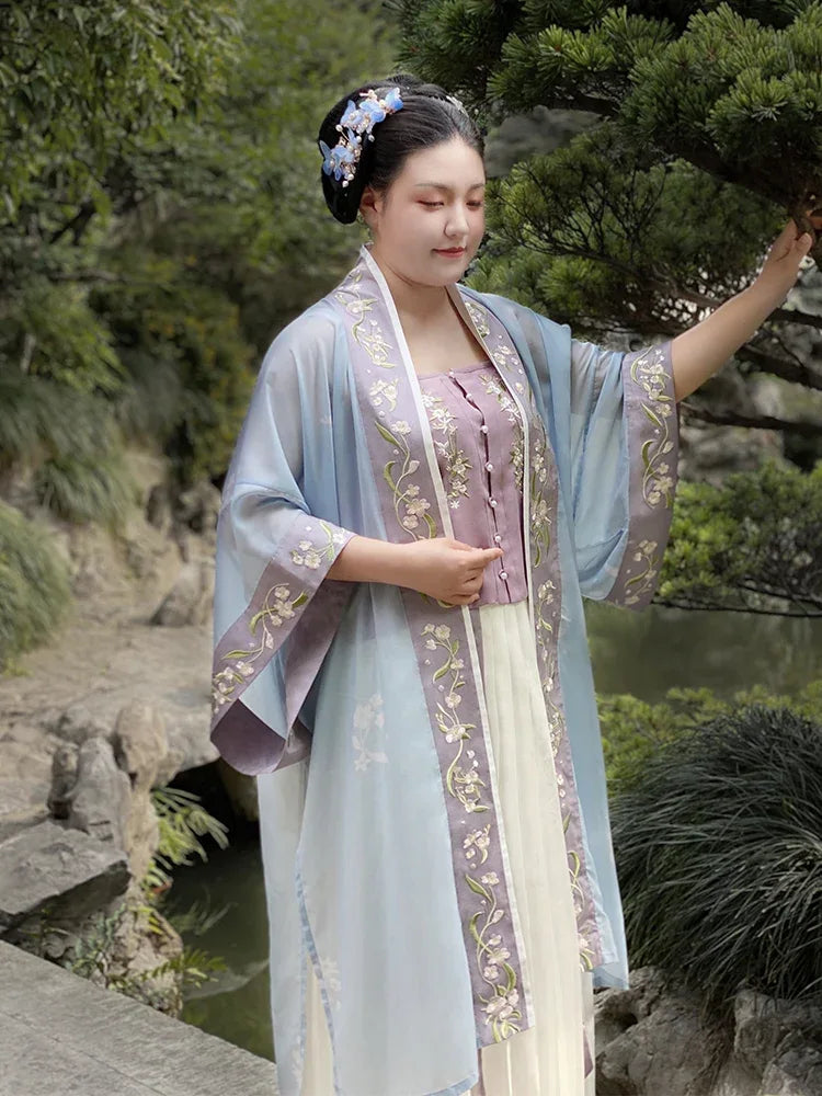 Song Dynasty| Mengchuhui(梦初回) Hanfu Plus Size - Yandan_Hanfu