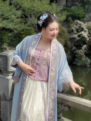 Song Dynasty| Mengchuhui(梦初回) Hanfu Plus Size - Yandan_hanfu_china