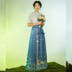 Modern Hanfu Dress| Ma Mian - Yandan_Hanfu