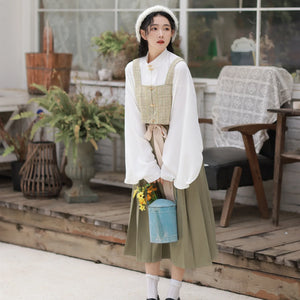 Ming Dynasty | Winter Modern Hanfu | Mamian - Yandan_Hanfu