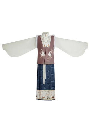 Ming Dynasty | Ru Yi Hanfu Set Spring|Autumn|Winter - Yandan_Hanfu