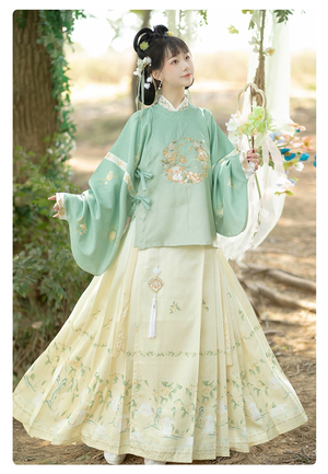 Ming Dynasty | Rabbit Hanfu Set - Yandan_hanfu_china
