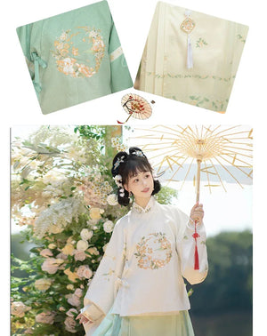 Ming Dynasty | Rabbit Hanfu Set - Yandan_Hanfu