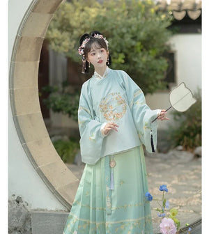 Ming Dynasty | Rabbit Hanfu Set - Yandan_Hanfu