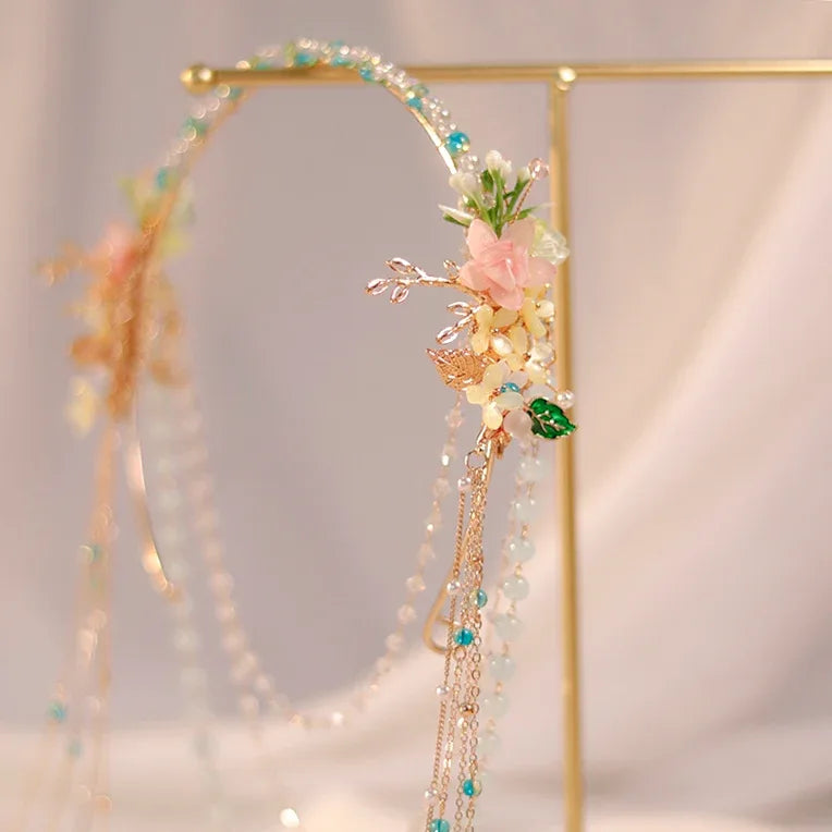 Orchid flower | Xiao Lan Hua | Hairband | hair accessories | Love between fairy and devil - Yandan_Hanfu