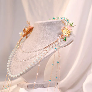 Orchid flower | Xiao Lan Hua | Hairband | hair accessories | Love between fairy and devil - Yandan_Hanfu