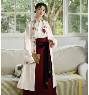 Rose | Modern Red Hanfu - Yandan_hanfu_china