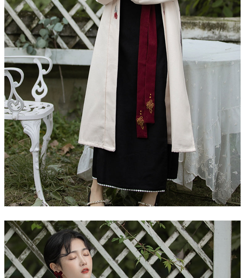 Rose | Modern Red Hanfu - Yandan_hanfu_china