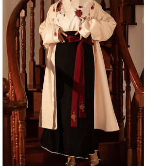 Rose | Modern Red Hanfu - Yandan_Hanfu