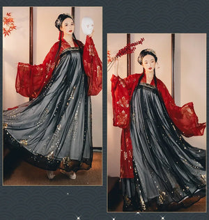 Tang Dynasty | Red Hanfu - Yandan_Hanfu