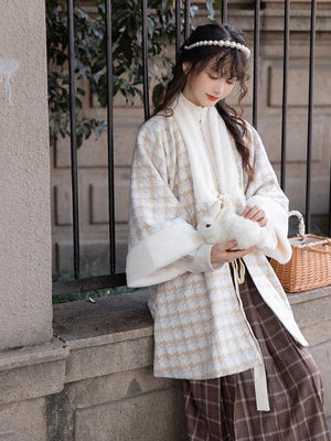 Ming Dynasty | Winter Modern Hanfu Set (暖暖) - Yandan_Hanfu