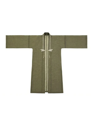 Green Modern Hanfu Dress (禅意) - Yandan_Hanfu