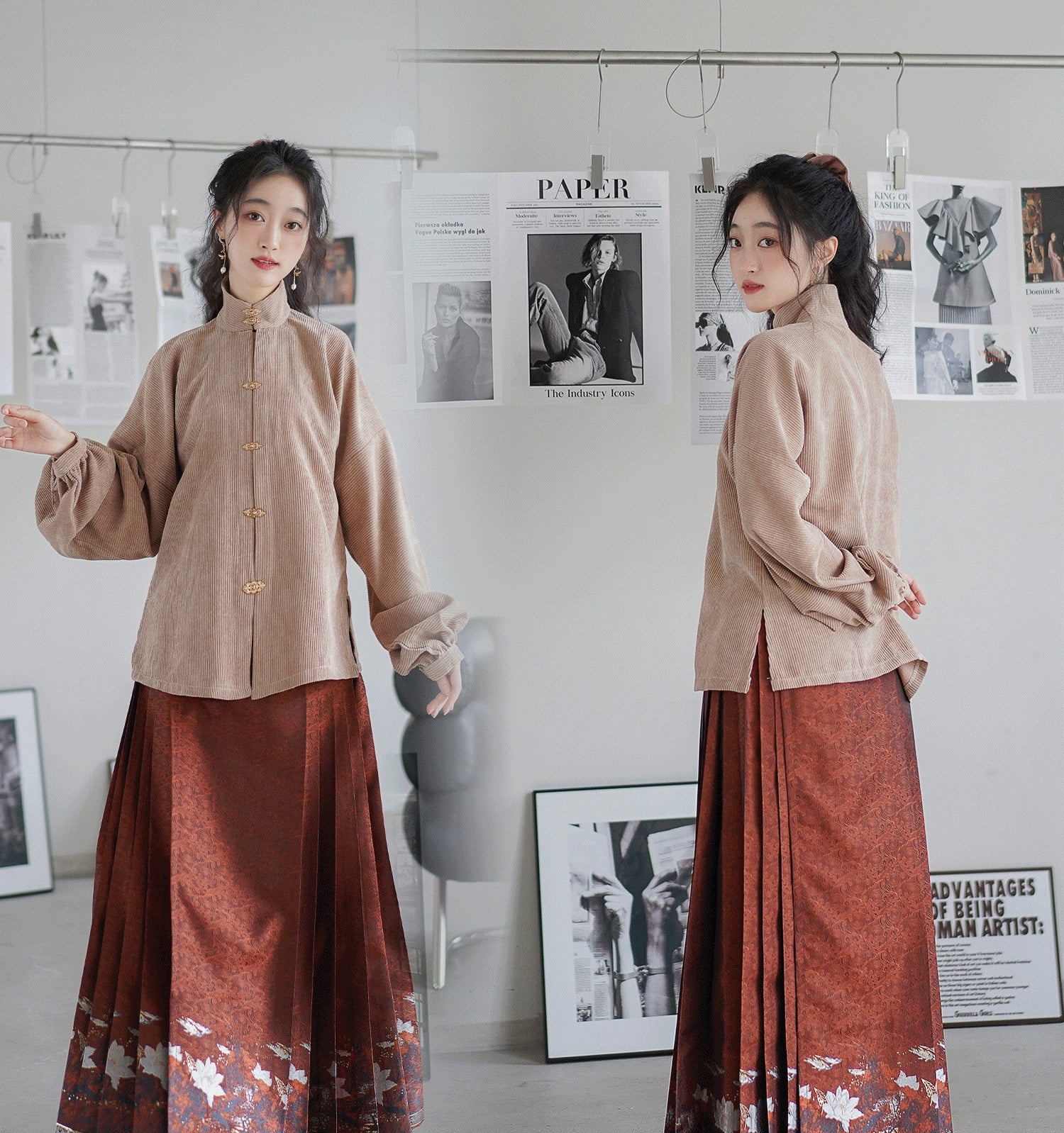 Mamian Dress【月华赋】 White/Purple/Blue/Black/Red - Yandan_hanfu_china