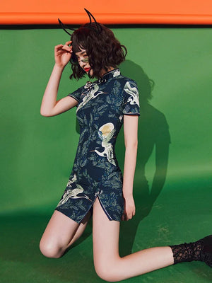 Crane | Qipao - Yandan_Hanfu