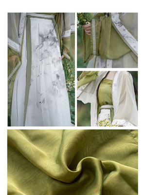 Song Dynasty | Green Hanfu 【Bamboo 竹】 - Yandan_Hanfu
