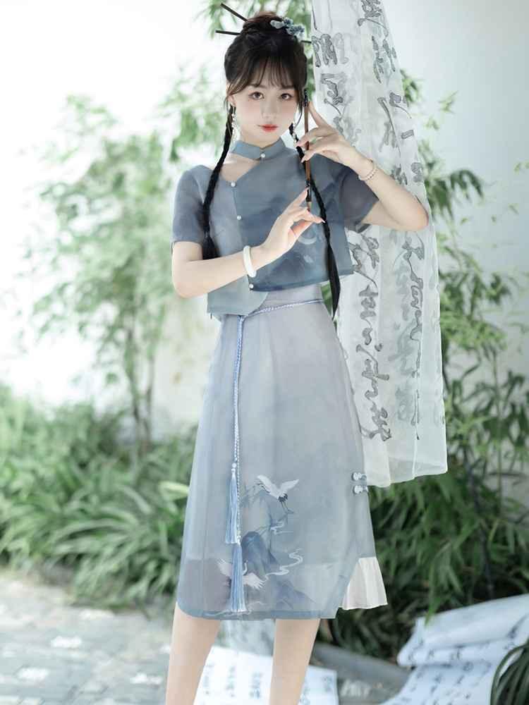 HeYin Modern Hanfu 【鹤隐】 - Yandan_Hanfu
