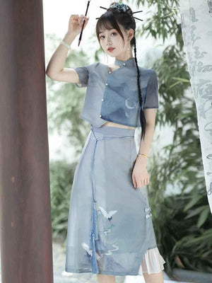 HeYin Modern Hanfu 【鹤隐】 - Yandan_Hanfu