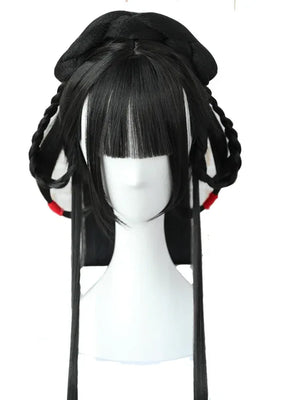 Hanfu Wig | One Piece Full Hair Set - Yandan_Hanfu