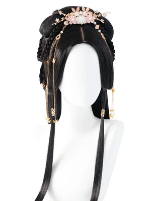 Hanfu Wig | One Piece Full Hair Set - Yandan_Hanfu