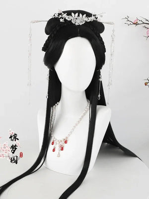 Hanfu Wig | One Piece Full Hair Set - Yandan_Hanfu