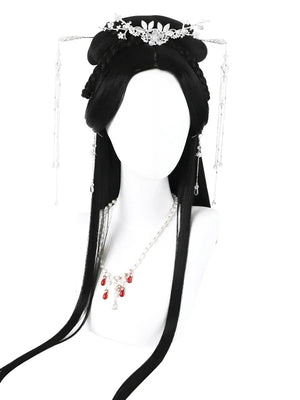 Hanfu Wig | One Piece Full Hair Set - Yandan_Hanfu