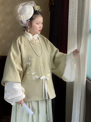 Ming Dynasty | Plus-Size Hanfu Top - Yandan_Hanfu