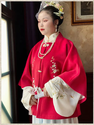 Ming Dynasty | Plus-Size Hanfu Top - Yandan_Hanfu