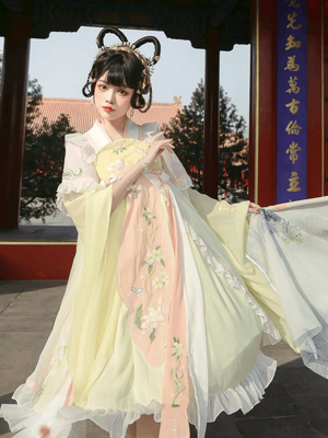 Blue&Purple&Yellow&Red Modern Hanfu/Lolita Contemporary Hanfu Traditional and Modern Hanfu Chinese Fashion Cultural Clothing Hanfu Dress Hanfu Clothing Modern Chinese Clothing Ethnic Wear Hanfu Outfit Asian Fashion Hanfu Culture Hanfu Revival Hanfu Style Hanfu Accessories Hanfu Fabric Hanfu History Hanfu for Men Hanfu for Women Hanfu Patterns Hanfu Design